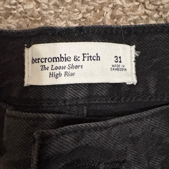 NWT Abercrombie Loose Short High Rise - Picture 4 of 5